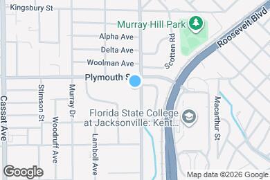 Map image of the property - 1216 Hamilton St