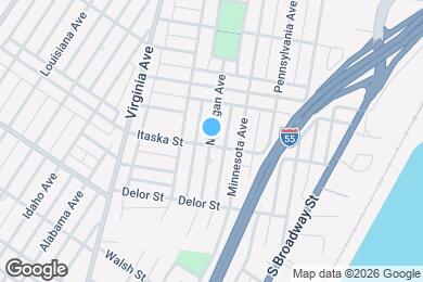 Map image of the property - 4658-4658 Michigan Ave