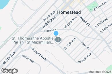 Map image of the property - 1018 Neel St