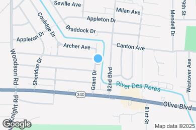 Map image of the property - 1256 Grant Dr