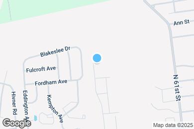 Map image of the property - 325 Lincoln Ave