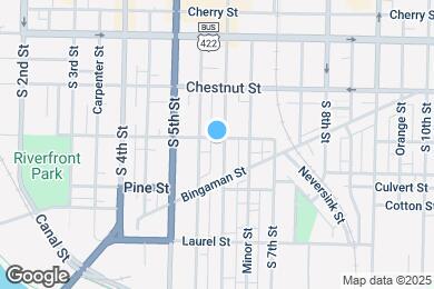 Map image of the property - 304 S 6th St