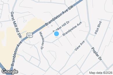 Map image of the property - 3625 Brandywine Ave