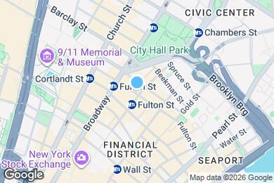 Map image of the property - 134-136-136 Fulton St