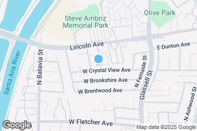 Map image of the property - 2692 N Berkeley St