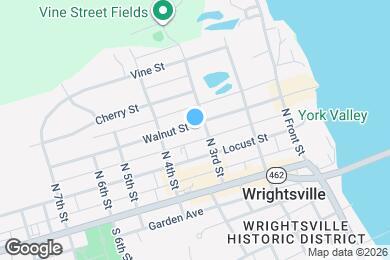 Map image of the property - 313 Walnut St