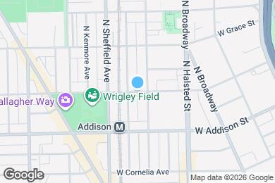 Map image of the property - 3702 N Fremont St