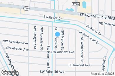 Map image of the property - 2441 SW Warwick St