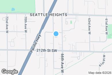 Map image of the property - 21011 67th Ave W