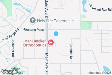 Map image of the property - Cloverfield Townhomes