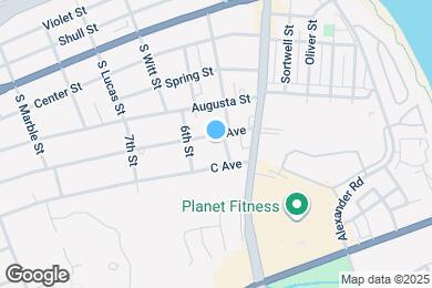 Map image of the property - 505 B Ave