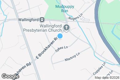 Map image of the property - 106 E Brookhaven Rd