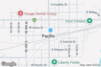 Map image of the property - 101 E Saint Louis St