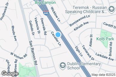 Map image of the property - 8367 Cavalier Ln