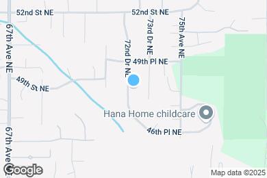 Map image of the property - 4807 72nd Dr NE