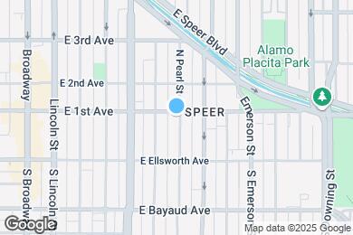 Map image of the property - 540 E 1st Ave