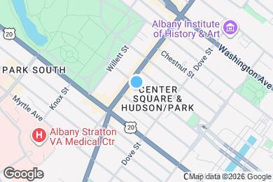 Map image of the property - 342 Hudson Ave