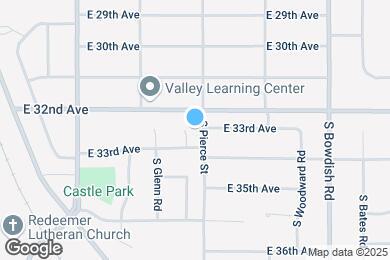 Map image of the property - 3213 S Gillis Ct