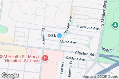 Map image of the property - 6401 Alamo Ave