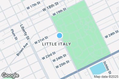 Map image of the property - 2124 Cherry St