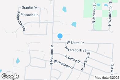 Map image of the property - 306 W Sierra Dr
