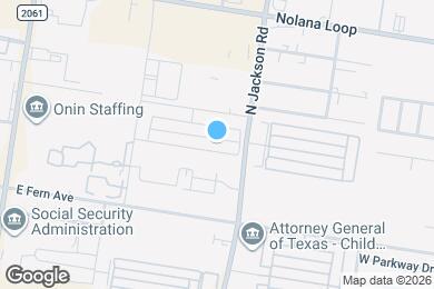 Map image of the property - 1417 E Hibiscus Ave