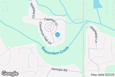 Map image of the property - 165 Cinnamon Oak Cir