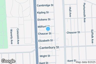 Map image of the property - 10306 Chaucer St