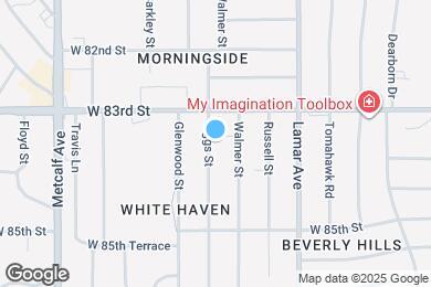 Map image of the property - 8325 Riggs St