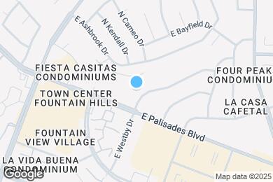 Map image of the property - 16626 E Westby Dr