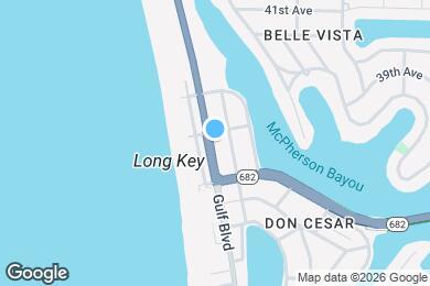 Map image of the property - 3575 Gulf Blvd