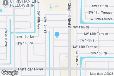 Map image of the property - 1627 SW 14th St