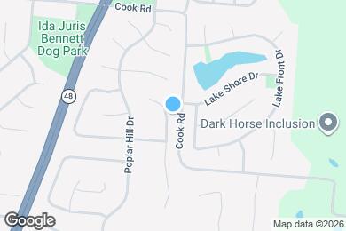 Map image of the property - 1164 Turfway Ct