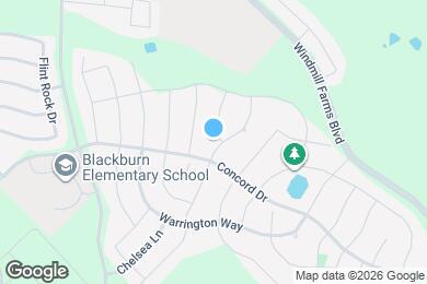 Map image of the property - 1205 Hampton Dr