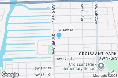 Map image of the property - 828 SW 15th St