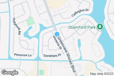 Map image of the property - 1800 Wisteria St