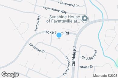 Map image of the property - 1117 Titus Ct