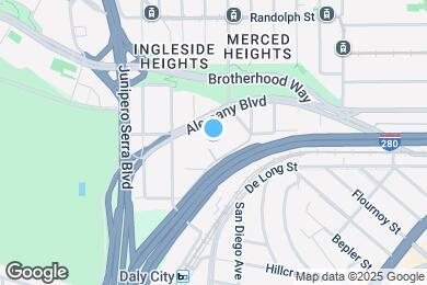 Map image of the property - 8400 Oceanview Terrace