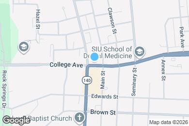 Map image of the property - 2514 College Ave