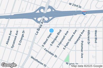 Map image of the property - 2630 S West View St