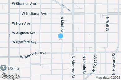 Map image of the property - 1605 N Madison St