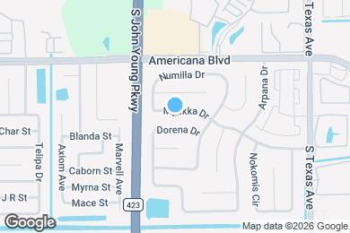 Map image of the property - 2714 Myakka Dr