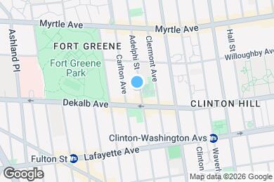 Map image of the property - 248 Adelphi St