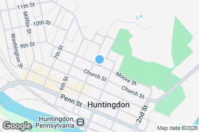 Map image of the property - 420 Moore St