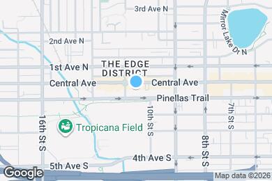 Map image of the property - 1010 Central Ave