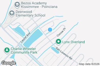 Map image of the property - 400 Cocoa Ct
