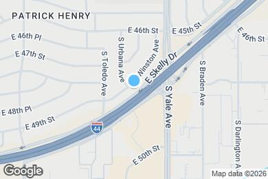 Map image of the property - 4691 S Winston Ave