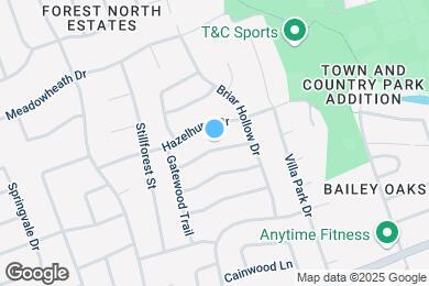 Map image of the property - 9012 Frostwood Trail