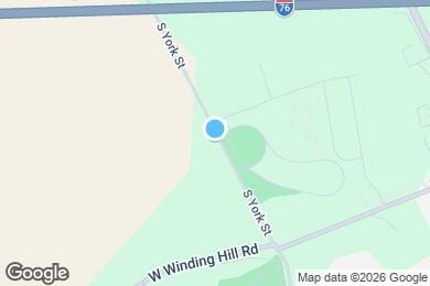 Map image of the property - 1334 S York St