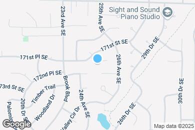 Map image of the property - 2506 171st Pl SE